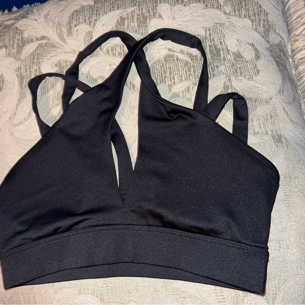 Forever 21 Black Strappy Bralette